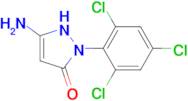 5-Amino-2-(2,4,6-trichloro-phenyl)-1,2-dihydro-pyrazol-3-one