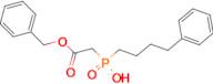 Benzyl [hydroxy-(4-phenyl-butyl)-phosphinoyl]-acetate