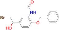 (R)-N-[2-Benzyloxy-5-(2-bromo-1-hydroxy-ethyl)-phenyl]-formamide