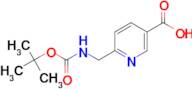 6-(Boc-Aminomethyl)nicotinic acid