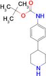 4-(4-N-Boc-Aminophenyl)-piperidine