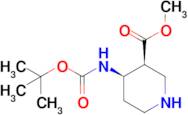 cis-4-Boc-Amino-piperidine-3-carboxylic acid methyl ester