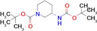 (S)-1-Boc-3-N-Boc-Amino-piperidine