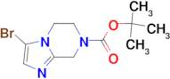 7-Boc-3-Bromo-5,6-dihydro-8H-imidazo[1,2-a]pyrazine