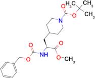 (S)-1-Boc-4-(2-Cbz-Amino-2-methoxycarbonyl-ethyl)piperidine