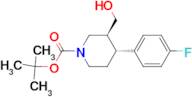 (3S,4R)-1-Boc-3-Hydroxymethyl-4-(4-fluorophenyl)-piperidine