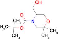 4-Boc-5-Hydroxymethyl-2,2-dimethyl-morpholine