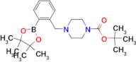 2-((4-tert-Butoxycarbonyl)piperazin-1-yl)methyl)phenylboronic acid, pinacol ester