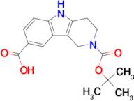 2-Boc-1,3,4,5-Tetrahydro-pyrido[4,3-b]indole-8-carboxylic acid