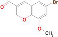 6-Bromo-8-methoxy-3-formyl-2H-chromene