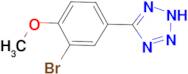 5-(3-Bromo-4-methoxy-phenyl)-2H-tetrazole