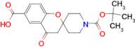 tert-Butyl 6-carboxy-4-oxospiro[chroman-2,4'-piperidine]-1'-carboxylate