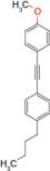 1-(2-(4-Butylphenyl)ethynyl)-4-methoxybenzene