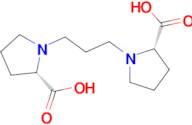 (S)-1-(3-((S)-2-Carboxypyrrolidin-1-yl)propyl)pyrrolidine-2-carboxylic acid