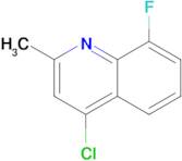 4-Chloro-8-fluoro-2-methyl-quinoline