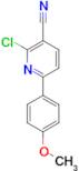 2-Chloro-6-(4-methoxyphenyl)nicotinonitrile