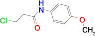 3-Chloro-N-(4-methoxyphenyl)propionamide