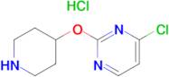 4-Chloro-2-(piperidin-4-yloxy)-pyrimidinehydrochloride