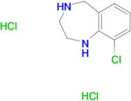 9-Chloro-2,3,4,5-tetrahydro-1H-benzo[e][1,4]diazepine 2HCl