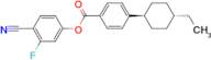 4-Cyano-3-fluorophenyl 4-(trans-4-ethylcyclohexyl)-benzoate