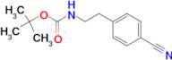 2-(4-Cyano-phenyl)-N-Boc-ethylamine