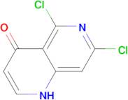 5,7-Dichloro-1H-[1,6]naphthyridin-4-one