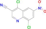 4,8-Dichloro-6-nitro-quinoline-3-carbonitrile