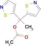 1,1-Di-isothiazol-5-yl-ethyl acetate
