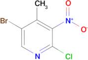 5-Bromo-2-chloro-4-methyl-3-nitropyridine