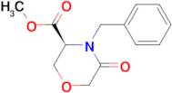 Methyl (S)-4-benzyl-5-oxo-morpholine-3-carboxylate