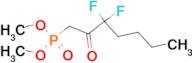 Dimethyl (3,3-difluoro-2-oxoheptyl)phosphonate