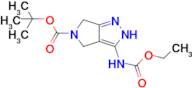 3-Ethoxycarbonylamino-5-Boc-4,6-dihydro-pyrrolo[3,4-c]pyrazole