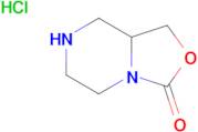 Hexahydro-oxazolo[3,4-a]pyrazin-3-one hydrochloride