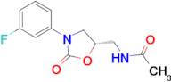 (S)-N-[3-(3-Fluorophenyl)-2-oxo-oxazolidin-5-ylmethyl]acetamide