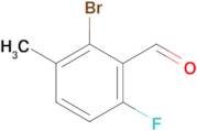 2-Bromo-6-fluoro-3-methyl benzaldehyde