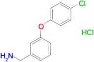 3-(4-Chlorophenoxy)benzylamine hydrochloride