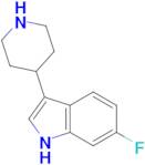 6-Fluoro-3-(piperidin-4-yl)-1H-indole