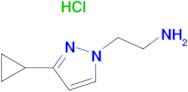 2-(3-Cyclopropyl-pyrazol-1-yl)-ethylamine hydrochloride