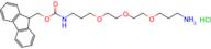Fmoc-1-amino-4,7,10-trioxa-13-tridecanamine hydrochloride