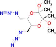 (2R,3R,5S,6S)-5,6-bis(azidomethyl)-2,3-dimethoxy-2,3-dimethyl 1,4 dioxane