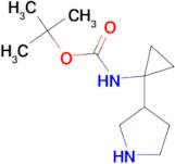 1-(Boc-amino)-(pyrrolidin-3-yl)-cyclopropane