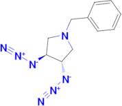 (3S,4S)-3,4-diazido-1-benzylpyrrolidine