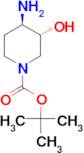 tert-butyl (3R,4R)-4-amino-3-hydroxy-1-piperidinecarboxylate