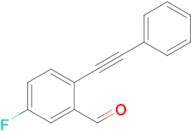 5-Fluoro-2-(phenylethynyl)benzaldehyde