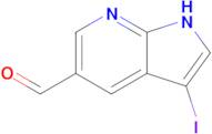 3-Iodo-1H-pyrrolo[2,3-b]pyridine-5-carbaldehyde