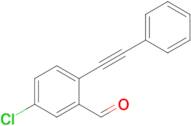 5-Chloro-2-(phenylethynyl)benzaldehyde