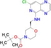 (R)-tert-Butyl 2-((7-chloropyrido[4,3-b]pyrazin-5-ylamino)methyl)morpholine-4-carboxylate