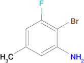 2-Bromo-3-fluoro-5-methylaniline