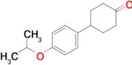 4-(4-Isopropoxyphenyl)cyclohexanone