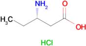 (S)-3-Aminopentanoic acid hydrochloride